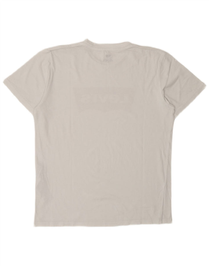 T-shirt grafica da uomo Levi's Top in cotone bianco medio
