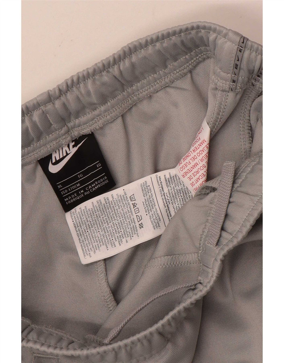 Pantaloni da tuta da ragazzo Nike Joggers 13-14 anni XL Poliestere grigio