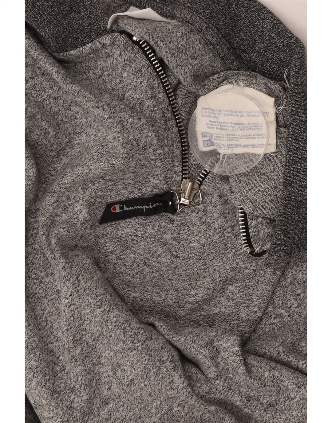 Polo da uomo Champion XL in cotone grigio