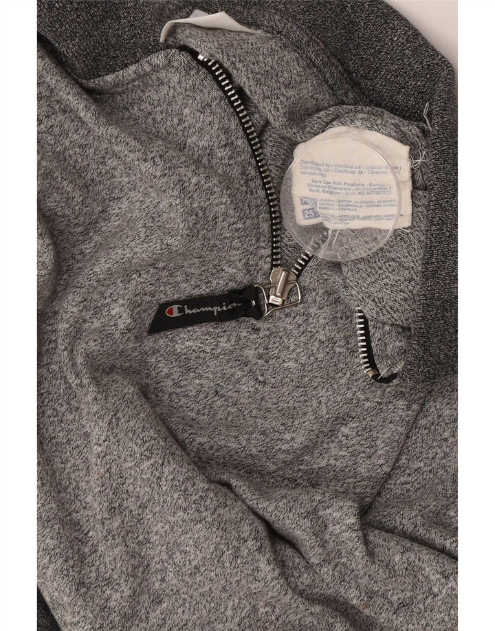 Polo da uomo Champion XL in cotone grigio