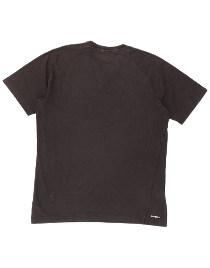 T-shirt grafica ADIDAS da uomo Clima 365 grande nera