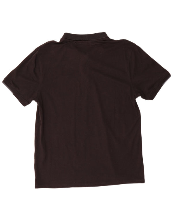 Polo da uomo Lyle & Scott XL nera in poliestere