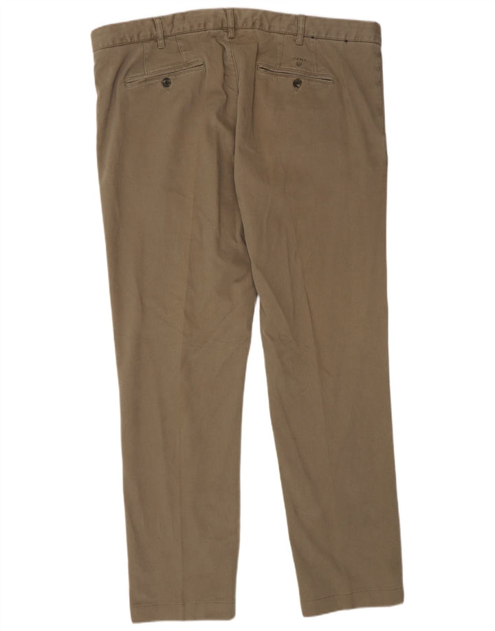 Pantaloni chino slim da uomo Gant W40 L32 kaki