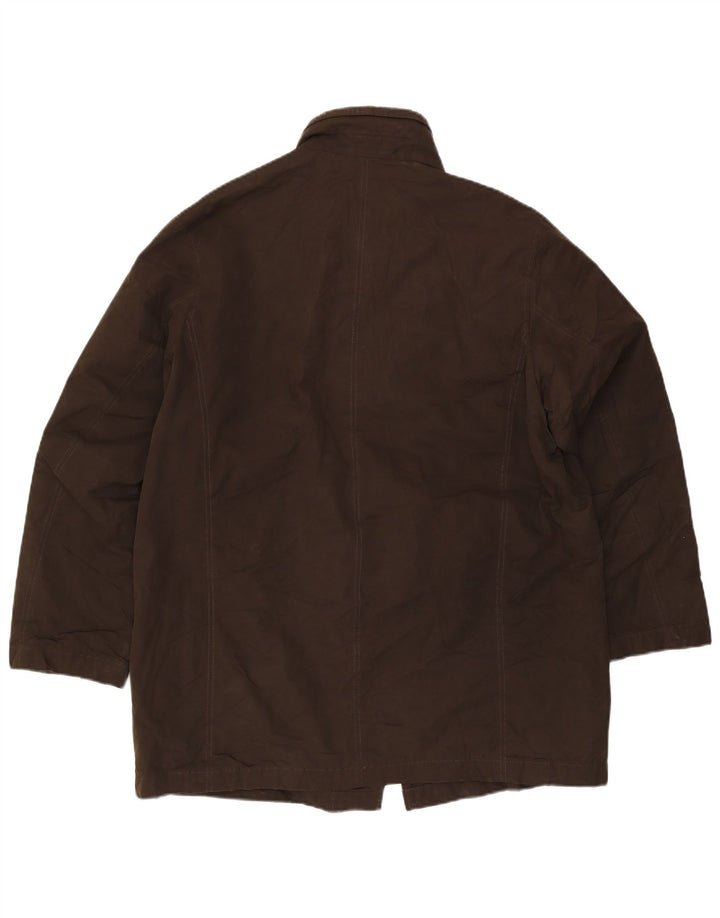 Giacca a vento da uomo Marks & Spencer UK 38 Cotone marrone medio