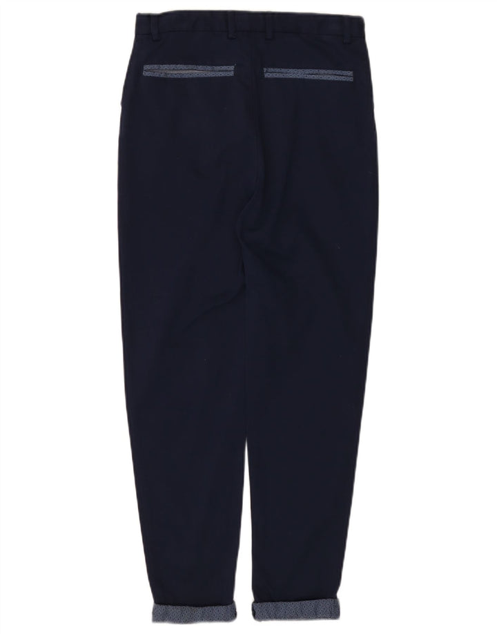 Pantaloni chino affusolati per ragazze TED BAKER 11-12 anni W26 L24 Blu navy