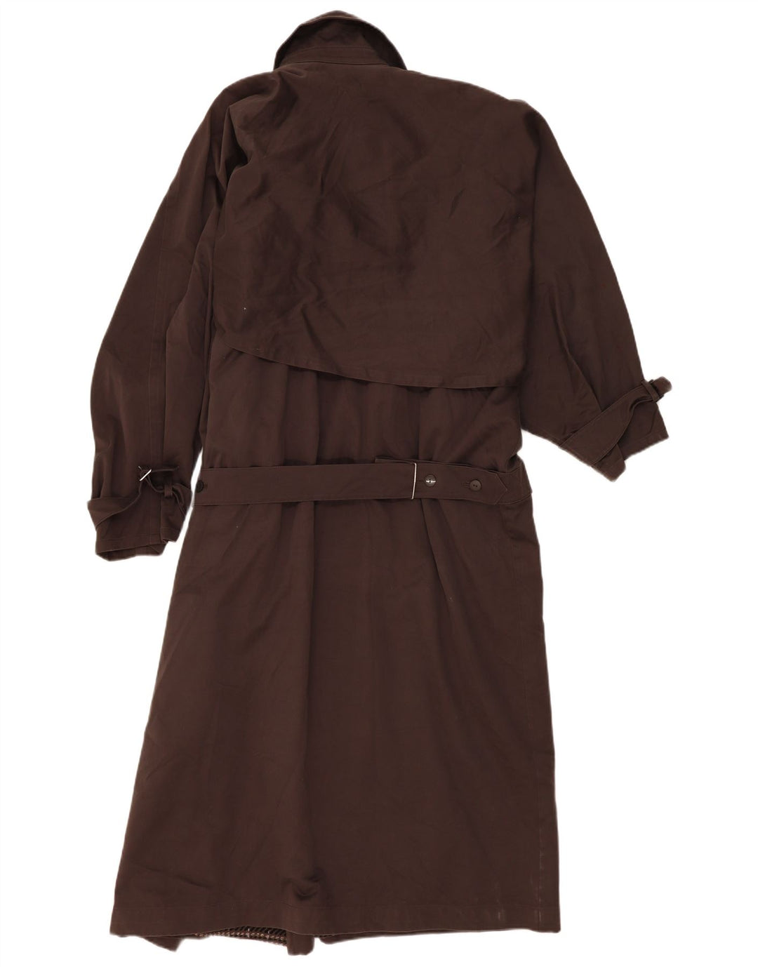 Trench oversize da donna Escada EU 38 cotone marrone medio