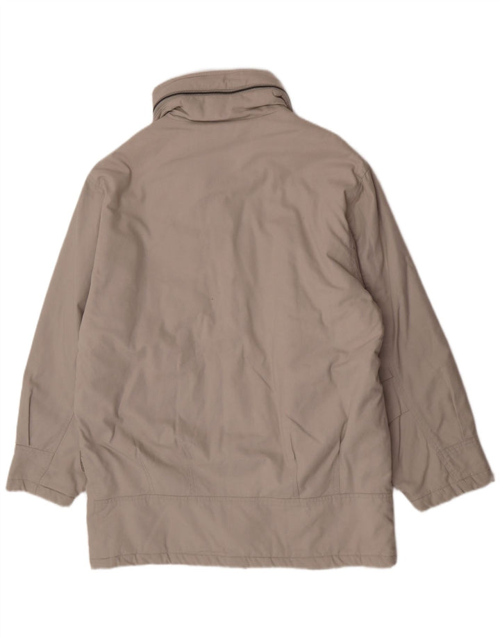 Giacca a vento da uomo vestibilità ampia con cappuccio C&A EU 48 beige medio classico