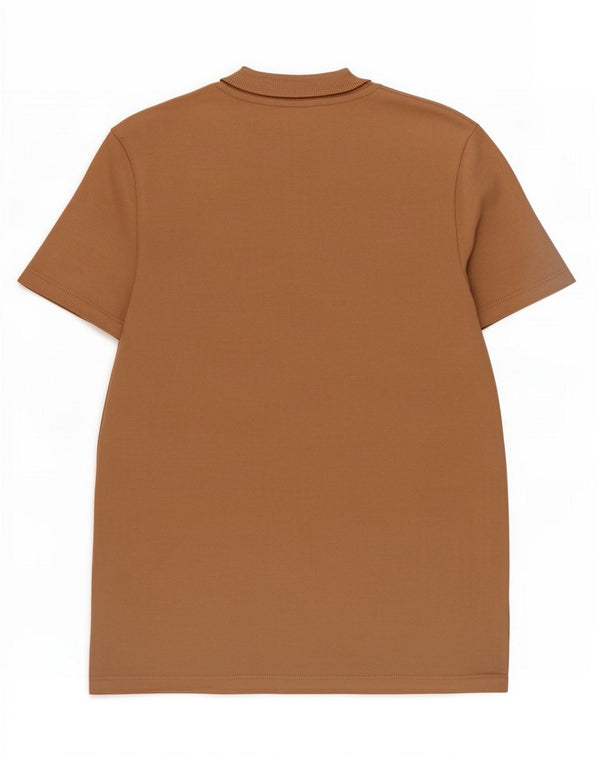 Zara Womens T-Shirt Top UK 10 Small Beige Cotton
