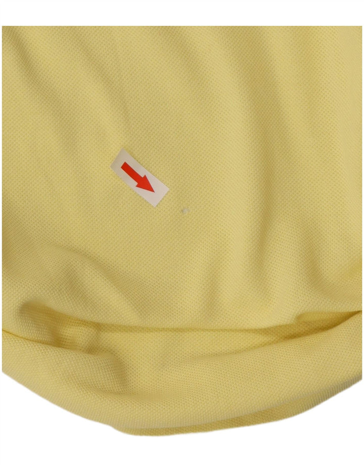 Polo da uomo Lacoste taglia 8 3XL cotone giallo