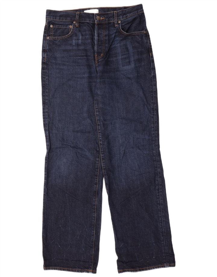Jeans dritti da donna Zara EU 40 medio W30 L33 cotone blu