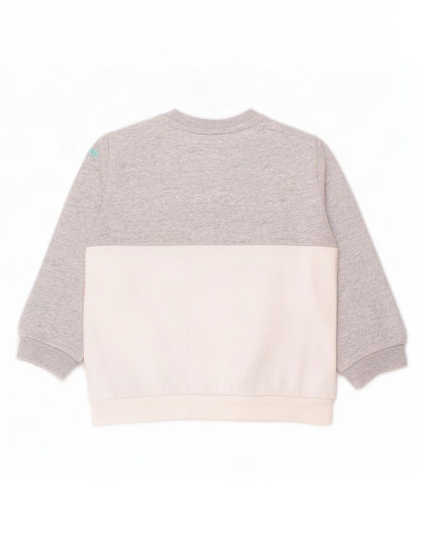 Felpa grafica Adidas per neonato, 12-18 mesi, colore grigio color block