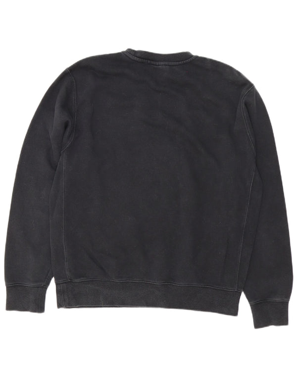 Felpa Nike Uomo Maglia Media Cotone Nero