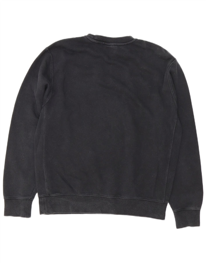 Felpa Nike Uomo Maglia Media Cotone Nero