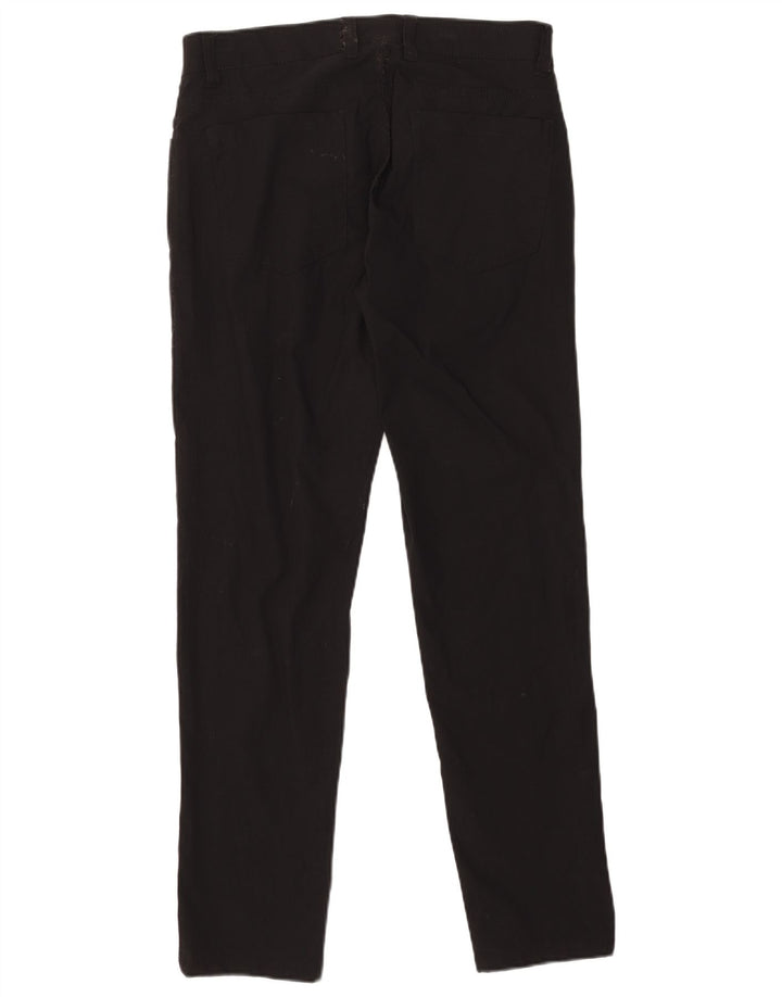 Pantaloni casual slim da uomo DKNY W32 L32 nylon nero
