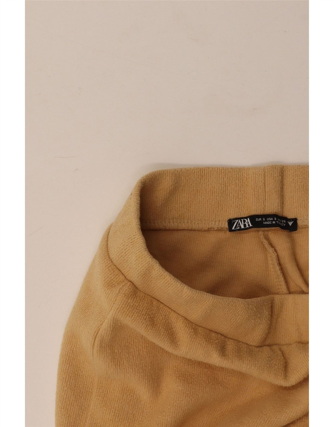 Pantaloni da tuta da donna ZARA UK 8 Small Beige