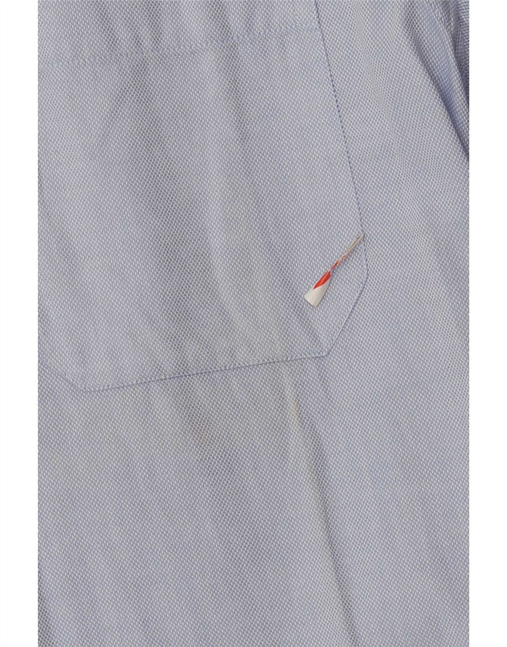 Camicia da uomo Roccobarocco taglia 39 15 1/2 cotone blu medio