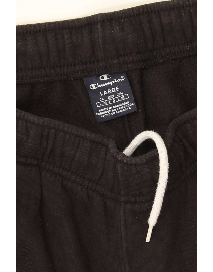 Pantaloni da tuta da uomo Champion Joggers grandi neri