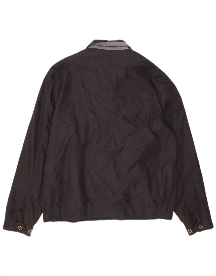 Giubbotto bomber da uomo Marks & Spencer UK 40 grande poliestere blu navy