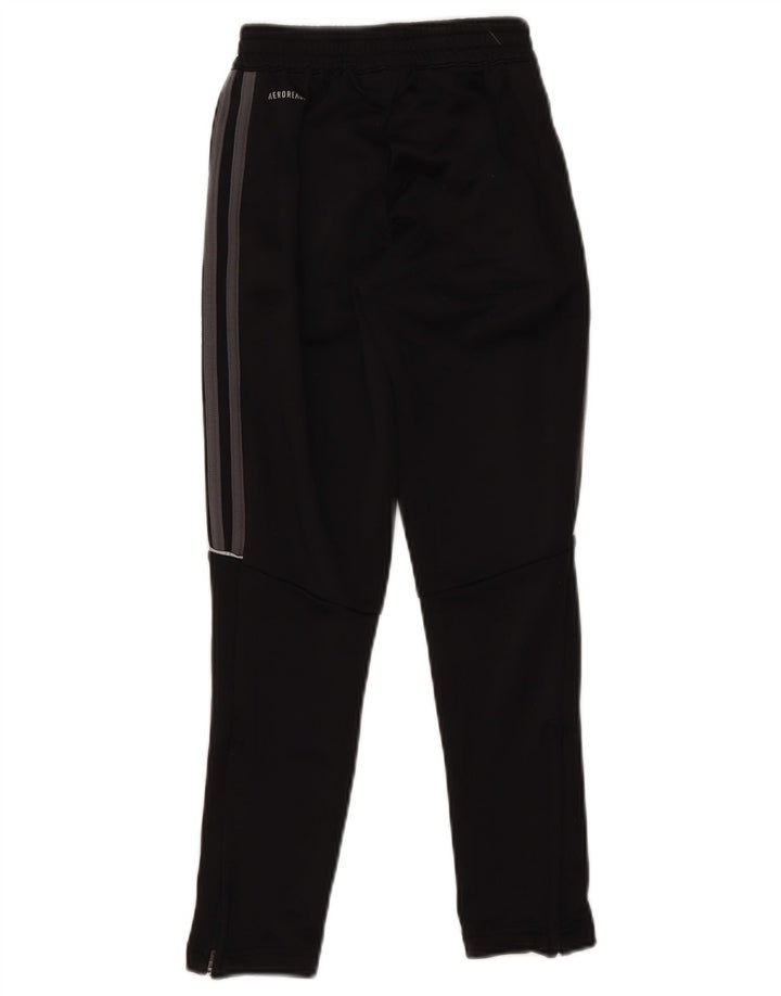 Pantaloni della tuta da ragazzo Adidas 9-10 anni in poliestere nero