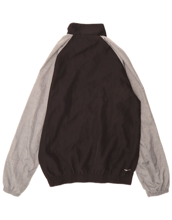 Giacca da tuta da uomo Adidas UK 36/38 Small Black Colourblock Sports