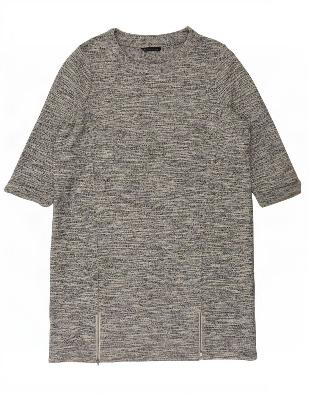 Abito a trapezio con maniche a 3/4 da donna Marks & Spencer UK 20 2XL Grigio chiazzato