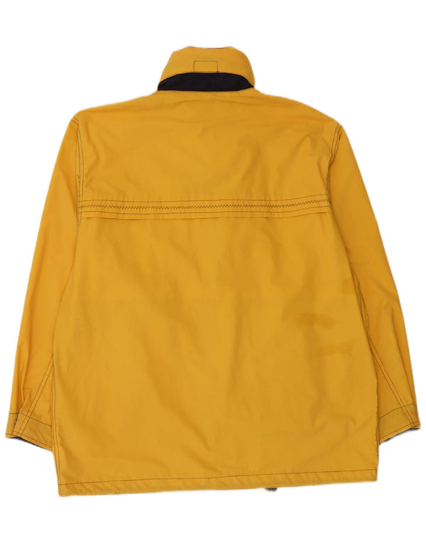 Giacca antipioggia da yachting da uomo Royal Coast UK 40 grande poliestere giallo