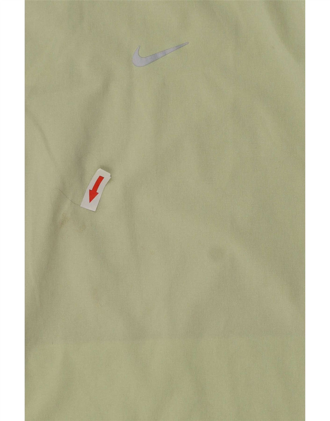 Giacca antipioggia con cappuccio da donna Nike UK 18 XL verde poliestere