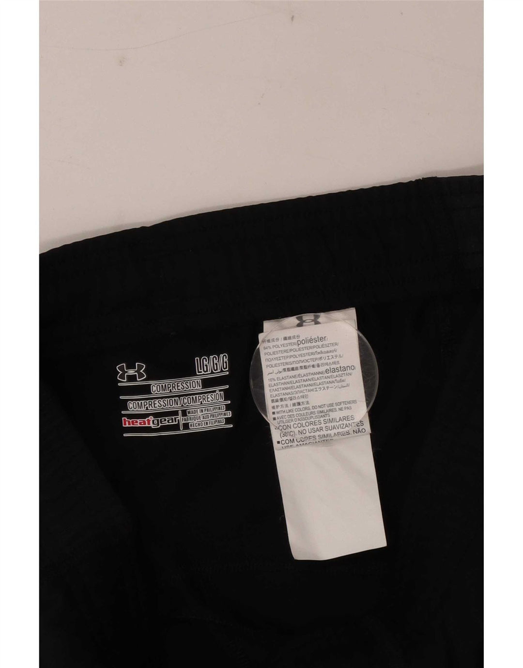 Leggings Heat Gear da donna Under Armour UK 16 Large Nero Poliestere