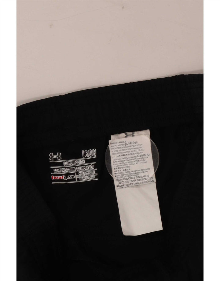 Leggings Heat Gear da donna Under Armour UK 16 Large Nero Poliestere