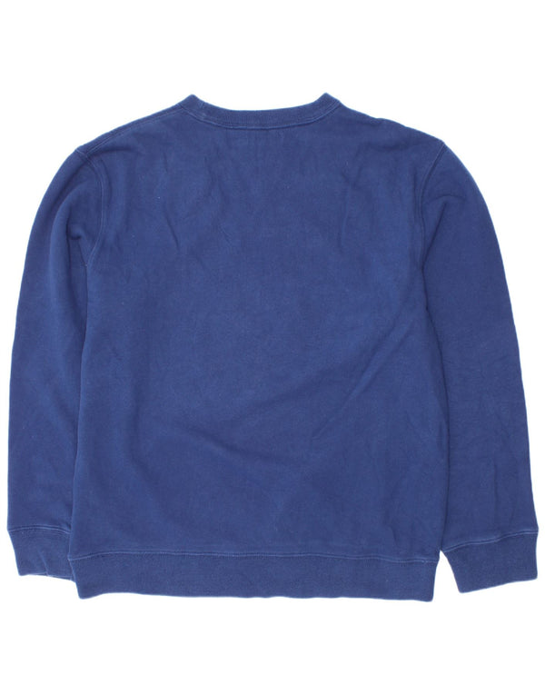Felpa con grafica Gap per ragazzi, 12-13 anni, XL, cotone blu navy