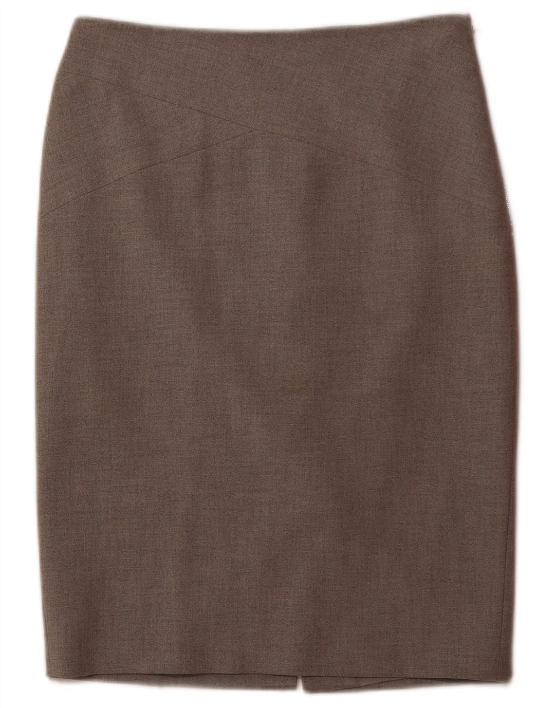 KAREN MILLEN Womens Pencil Skirt UK 10 Small W30  Grey Polyester