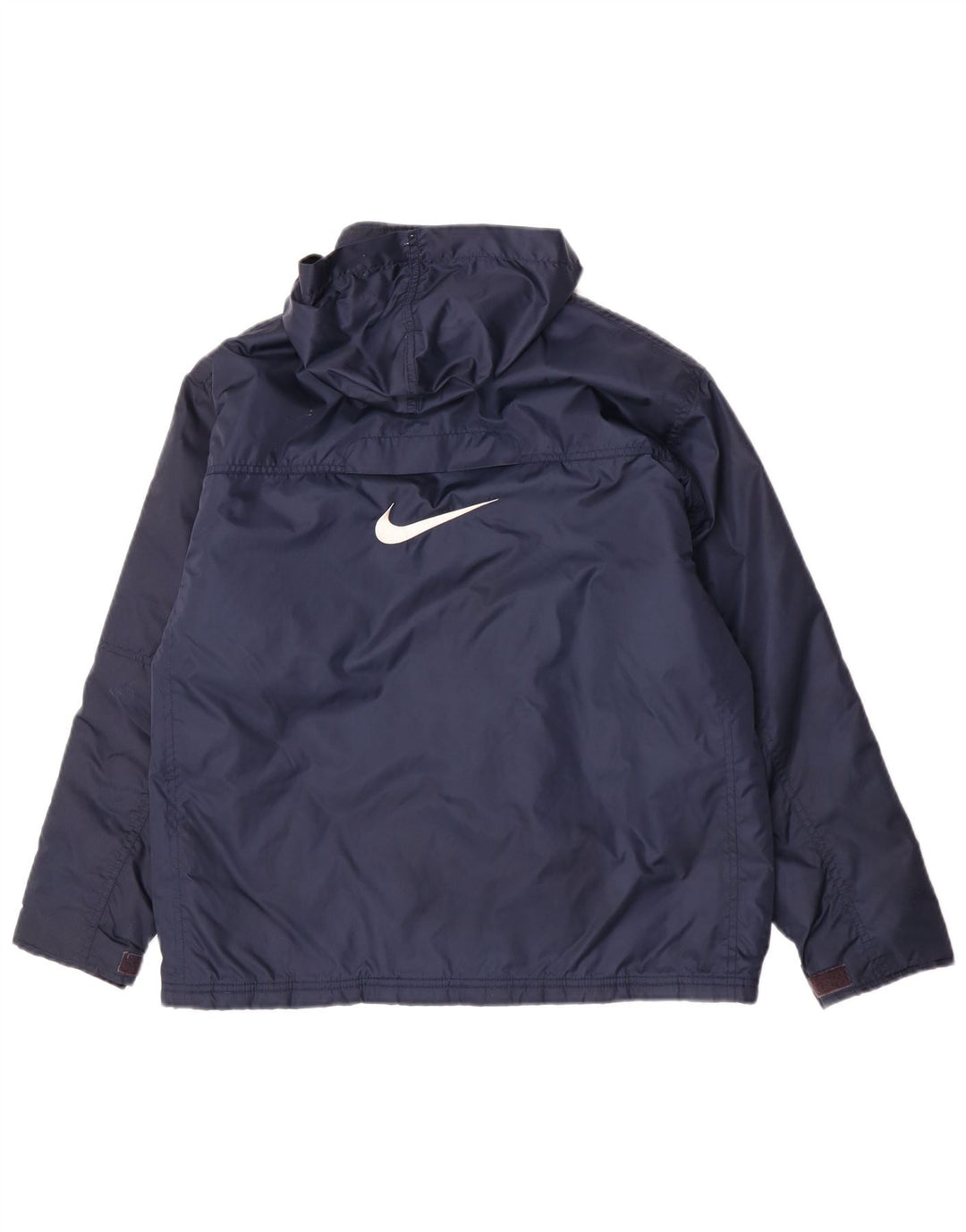 Giacca a vento con cappuccio grafico Nike da ragazzo 12-13 anni grande blu navy