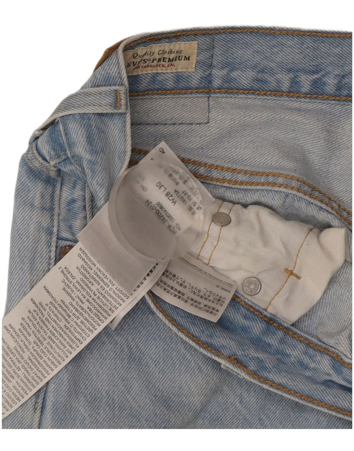 Levi's Uomo 501 Jeans dritti W28 L30 Cotone Blu