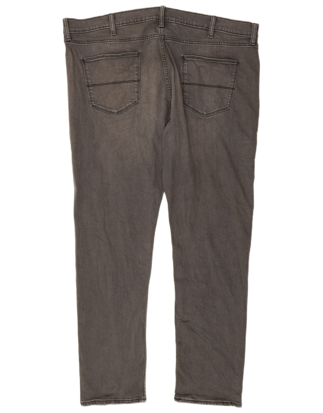 Jeans slim da uomo Marks & Spencer W42 L33 cotone grigio