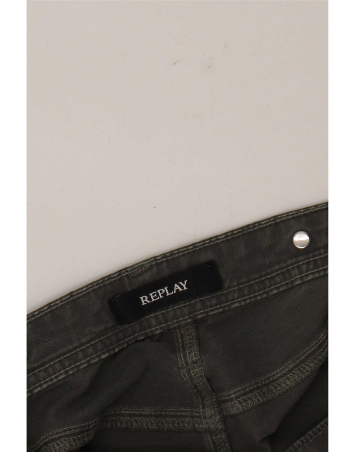 Jeans slim da donna Replay W32 L29 Grigi