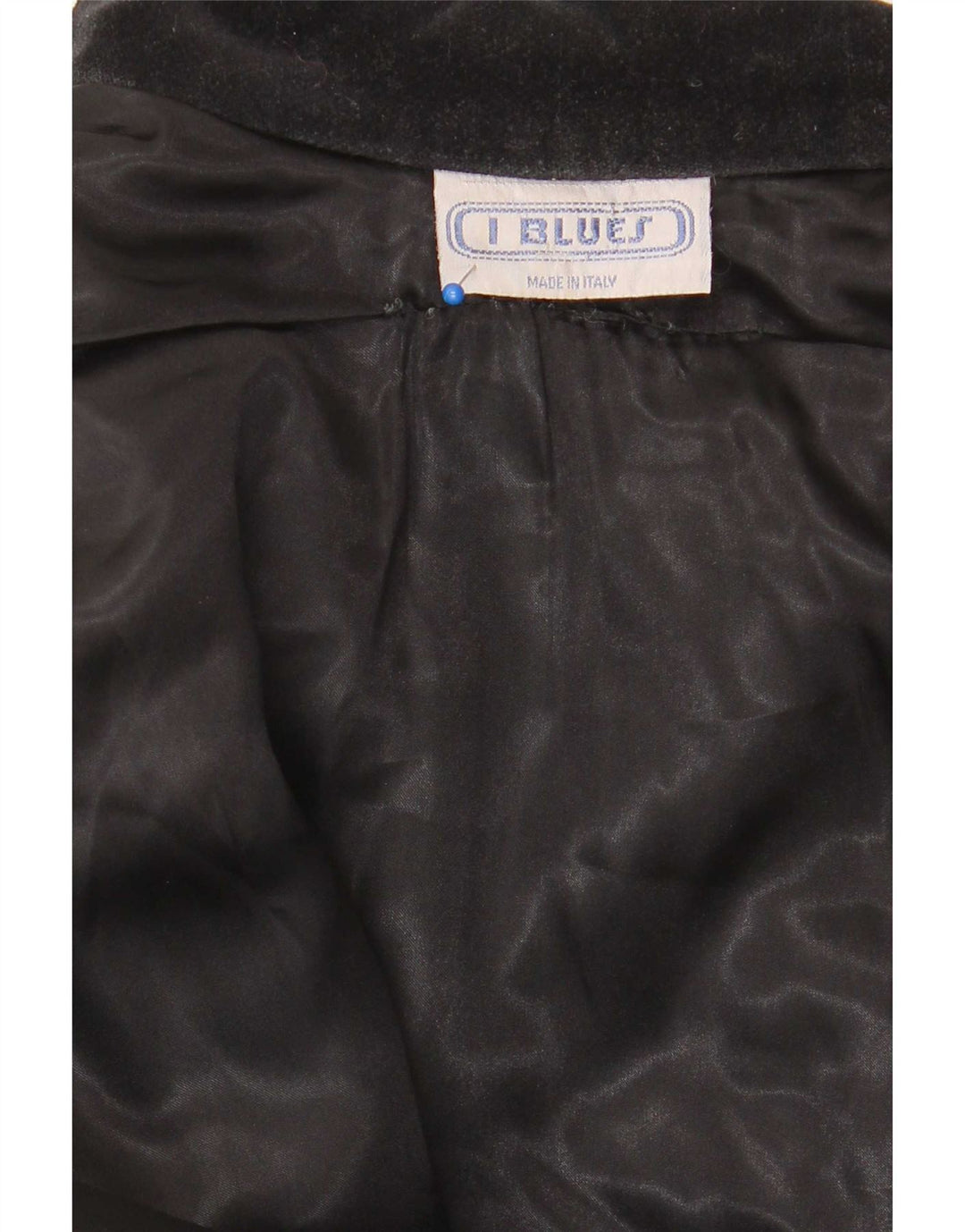 Giacca blazer in velluto a 3 bottoni da donna i Blues UK 14 grande cotone nero