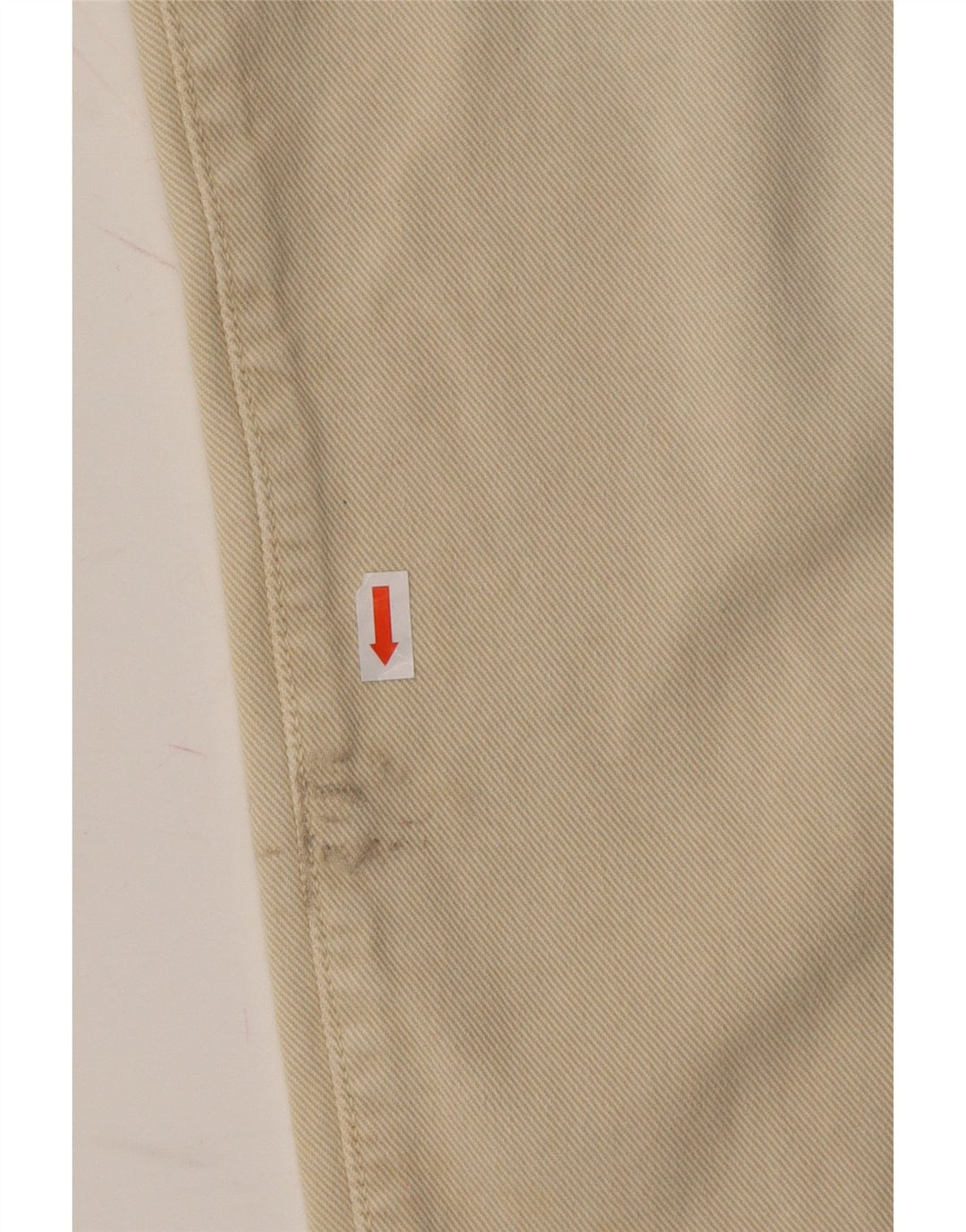 ICEBERG Mens Cropped Jeans W33 L24 Beige Cotton Vintage Iceberg and Second-Hand Iceberg from Messina Hembry 