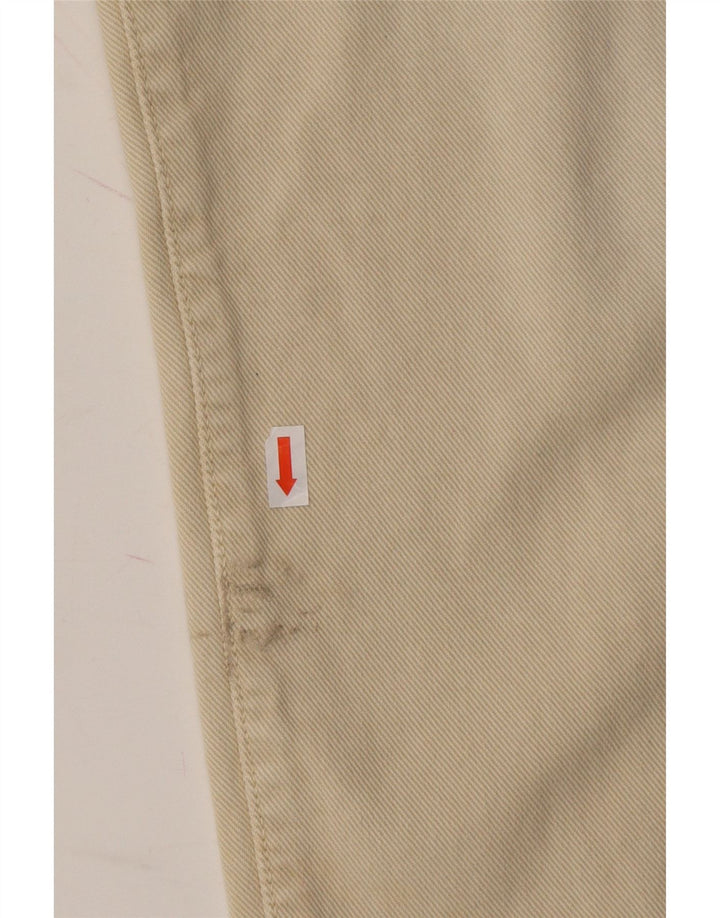 ICEBERG Mens Cropped Jeans W33 L24 Beige Cotton Vintage Iceberg and Second-Hand Iceberg from Messina Hembry 