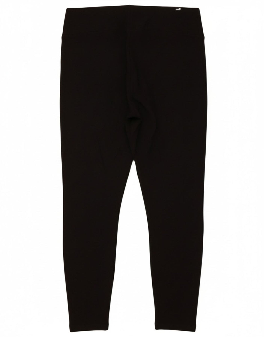 PUMA Womens Crop Leggings UK 14 Large  Black Cotton