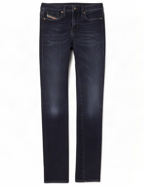 Diesel Jeans slim da donna W28 L30 cotone blu navy