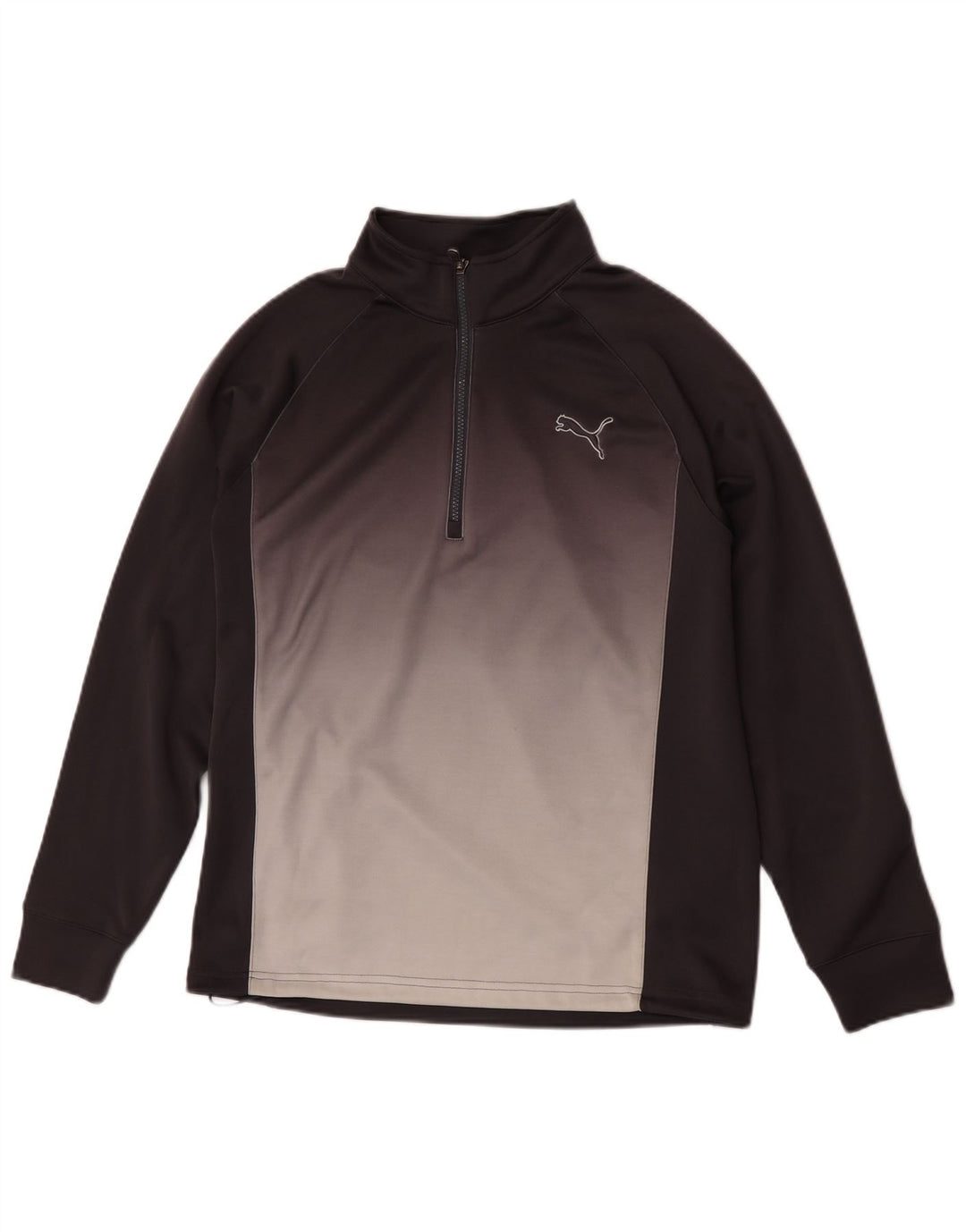Puma Uomo Pullover Tuta Top Small Grigio Colourblock Poliestere