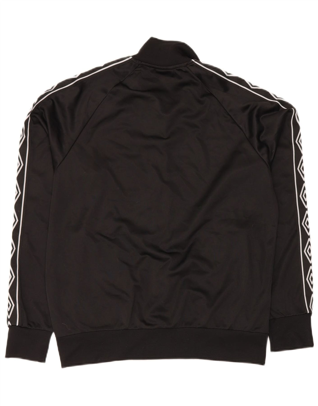 UMBRO Giacca da tuta grafica da uomo in poliestere nero medio