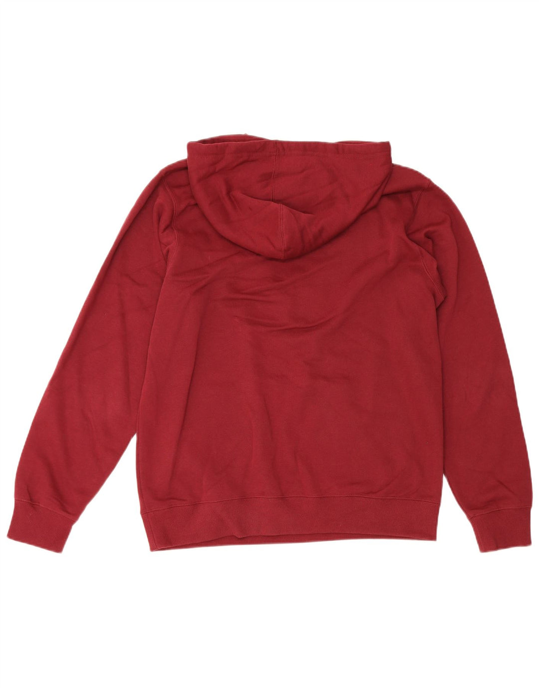 Maglione con cappuccio da uomo Converse in cotone bordeaux medio