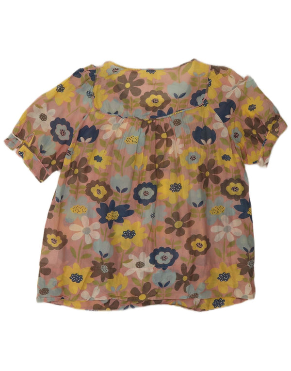 Camicetta trasparente da donna Whistle Top UK 12 Medio multicolore floreale