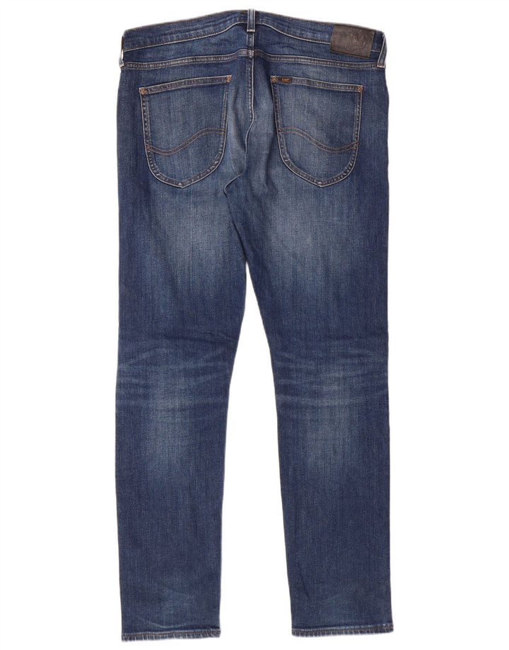 Jeans slim affusolati Luke da uomo Lee W34 L32 cotone blu