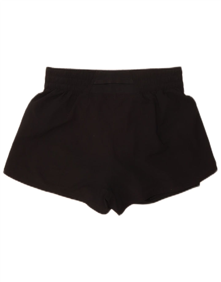 Pantaloncini sportivi Nike da donna Dri Fit UK 12 medio nero poliestere