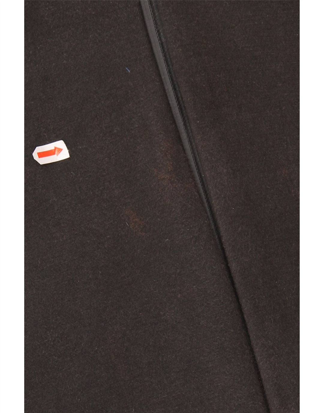 Maglione con cappuccio e zip da uomo ADIDAS in cotone nero medio