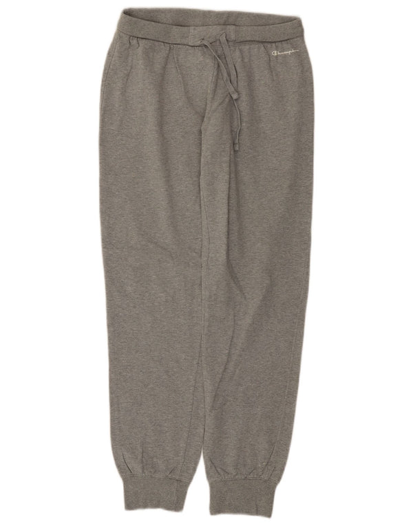 Pantaloni da tuta da donna Champion Joggers UK 8 Small Cotone chiazzato grigio