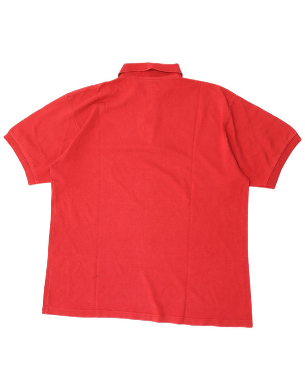 Polo da uomo Boggi XL in cotone rosso