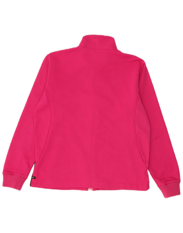 Giacca da ginnastica oversize con grafica da donna Arena UK 6 XS poliestere rosa